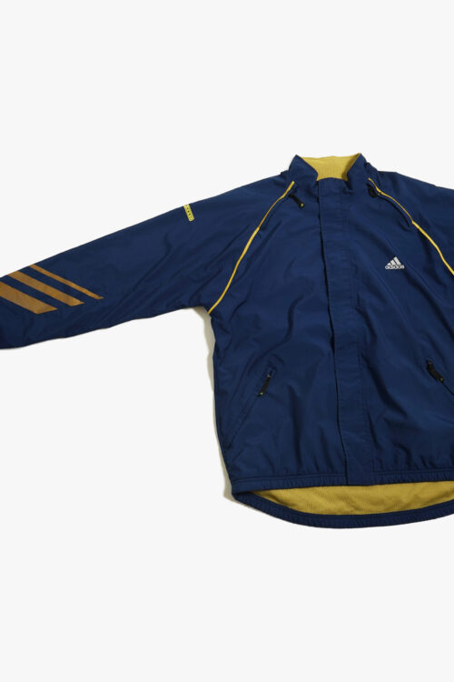 90'S ADIDAS ZIP POCKET DESIGN TRACK JACKET