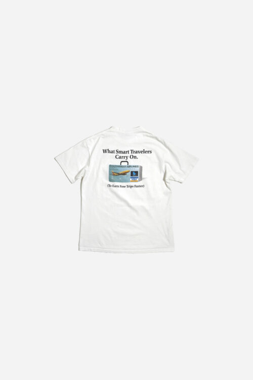 WHAT SMART TRAVELERS CARRY ON PRINTED S/S TEE SHIRTS