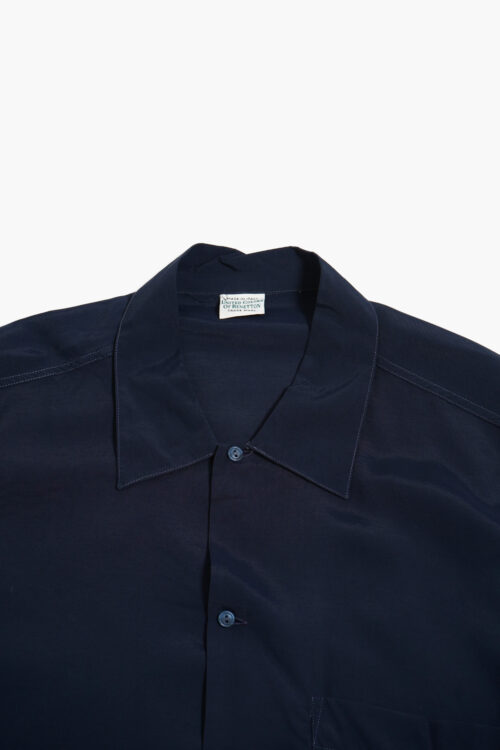 BENETTON EMBROIDERY S/S SHIRTS NAVY