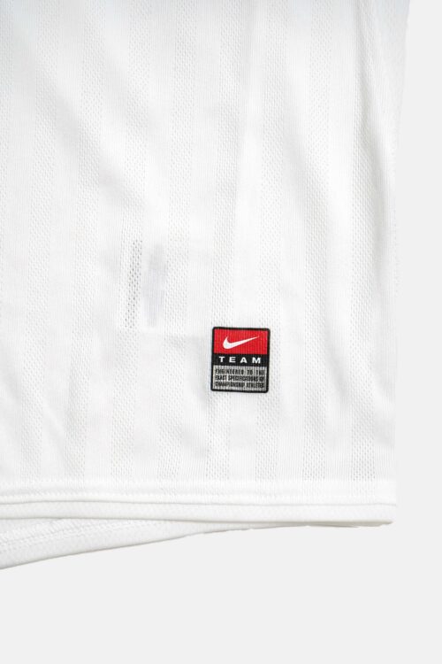 00'S NIKE TEAM DRY FIT GAME S/S TEE WHITE