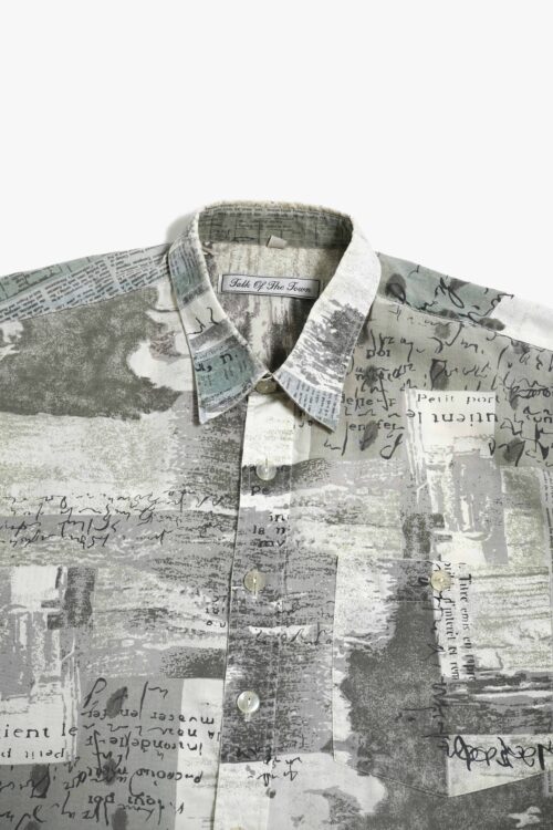 TAIK OF THE TOWN PATTERN DESIGN L/S SHIRT