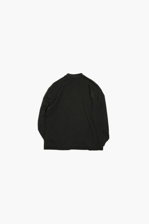 90’S RUSSEL MOCK NECK L/S TEE SHIRTS FADE BLACK