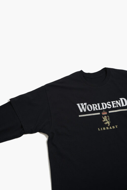 LAYERED OVERSEIZE LONG T-SHIRT WORLDS END