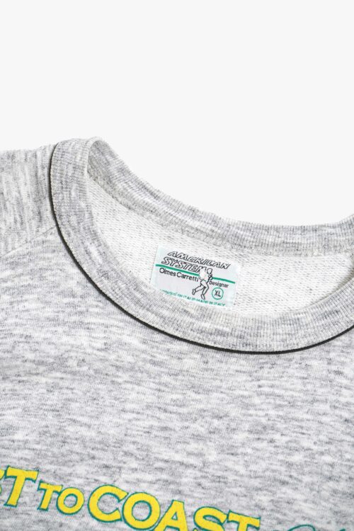 AMERICAN SYSTEM DESIGN S/S SWEAT G MADE IN ITALY