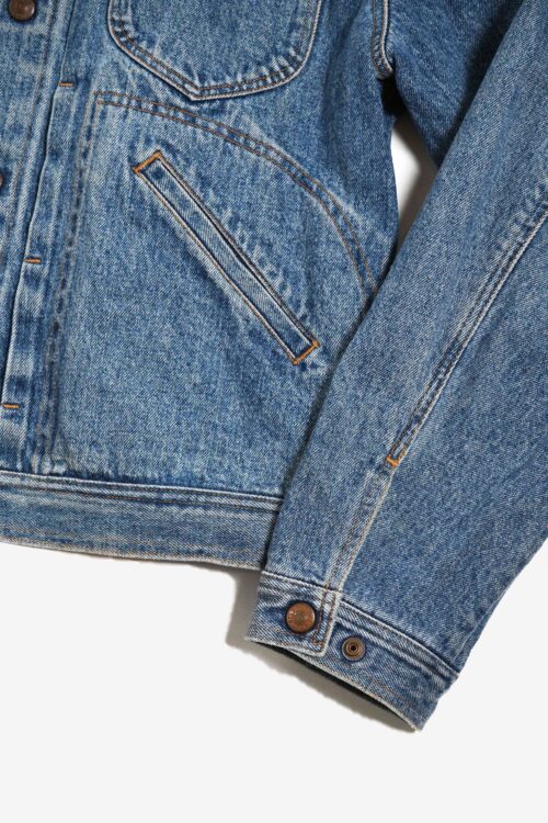 BEST COMPANY BEST BLUE DENIM JACKET MINIMAL SIZE