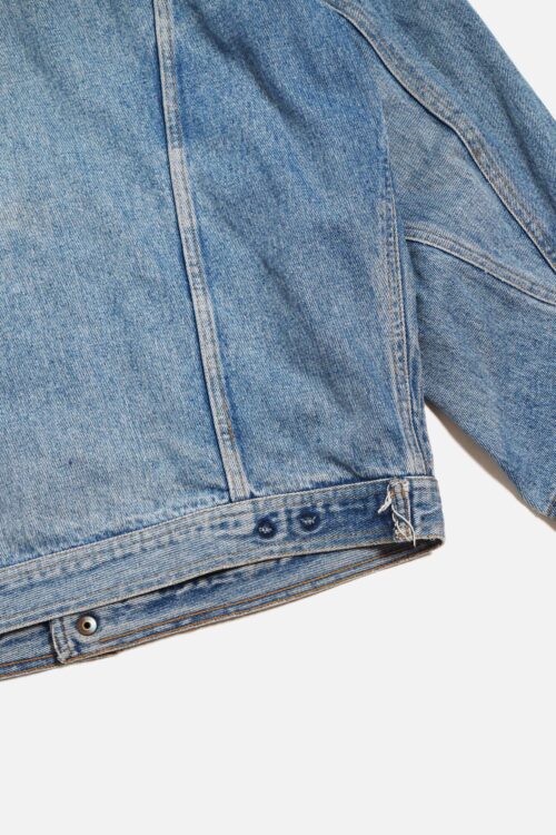 BEST COMPANY BEST BLUE DENIM JACKET M SIZE
