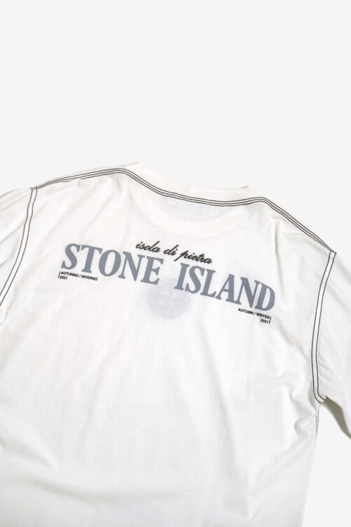 STONE ISLAND  L/S TEE SHIRTS WHITE