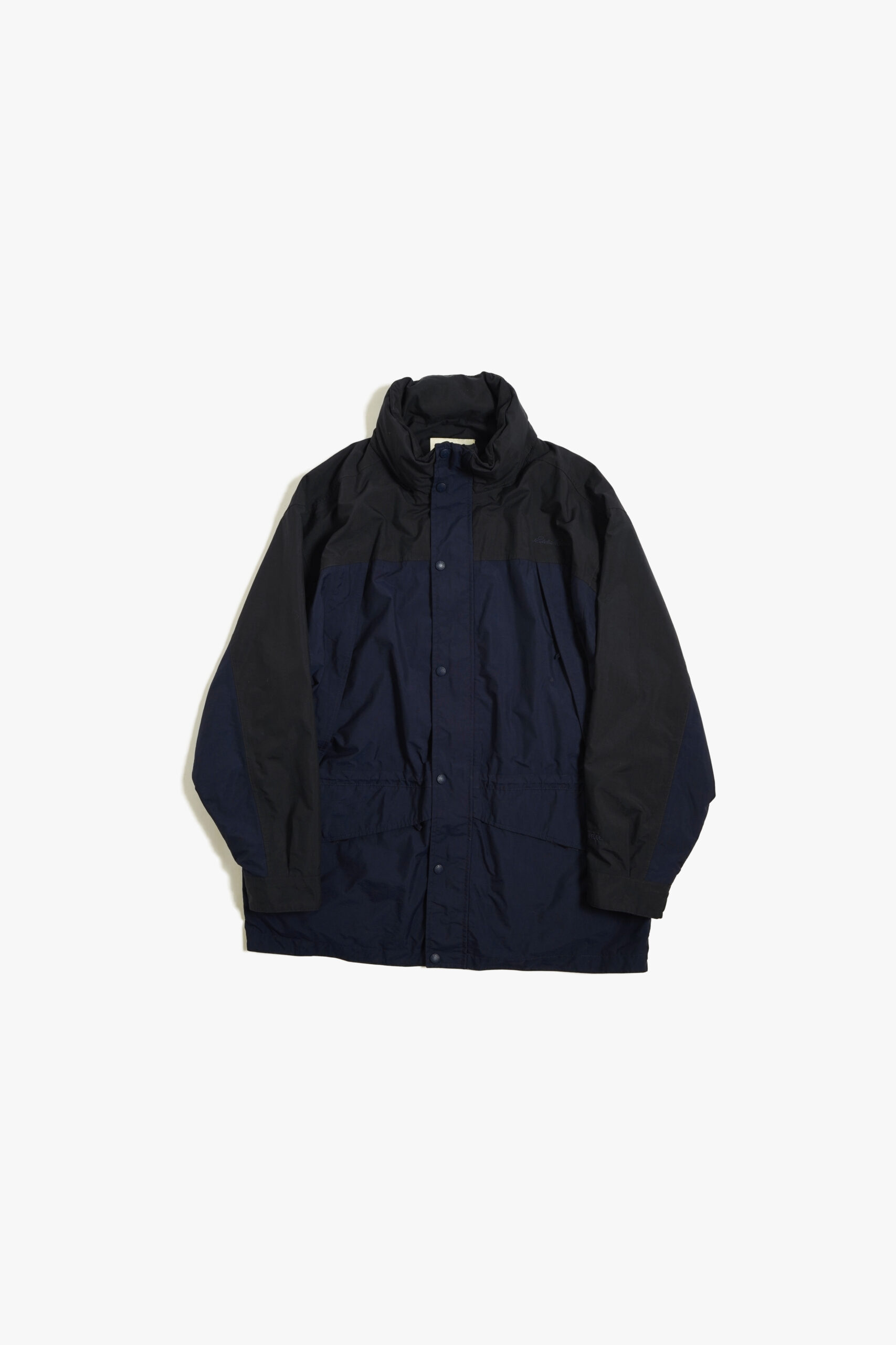 EDDIE BAUER 2 TONE HALF LENGTH NYLON JACKET