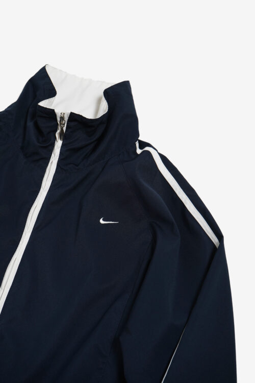 00’S NIKE LINE DESIGN TRACK JAKCET NAVY