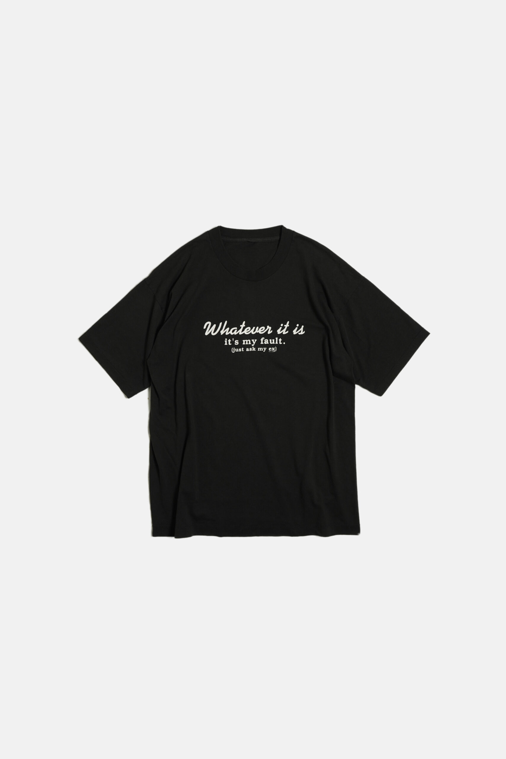 PRINTED S/S T-SHIRTS "WHATEVER IT IS"