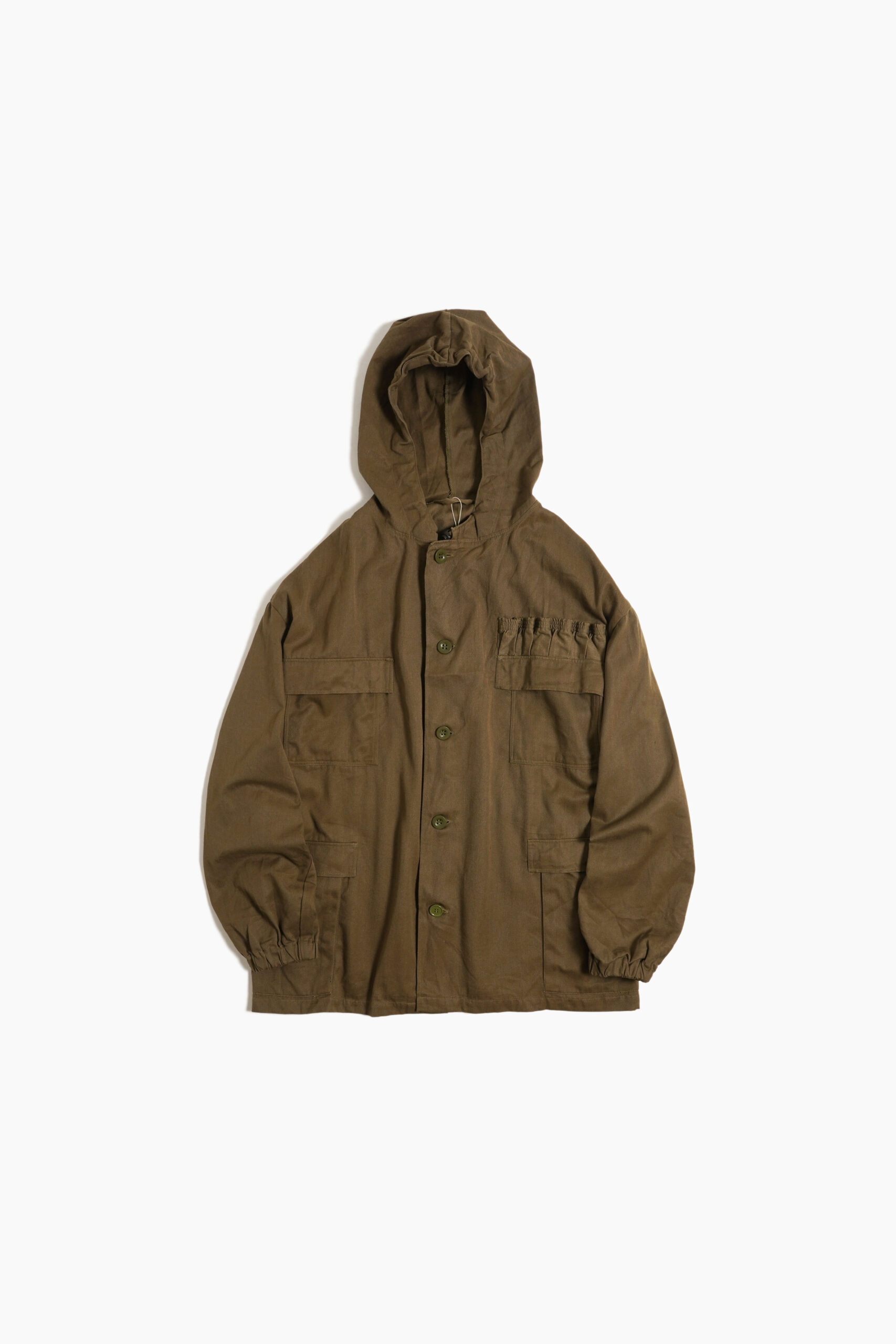 MILITARY HOODED COVER ALL JACKET