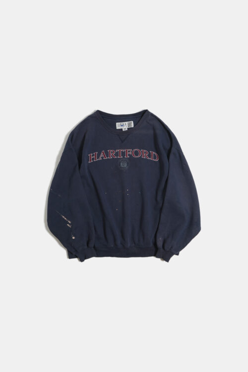 SUN FADE NAVY PRINTED SWEAT