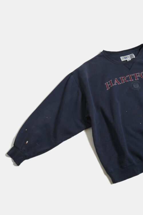 SUN FADE NAVY PRINTED SWEAT