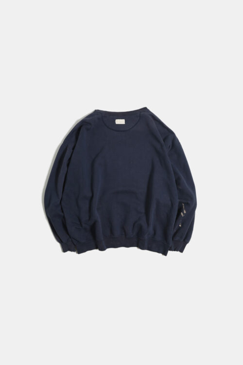 SUN FADE NAVY PRINTED SWEAT