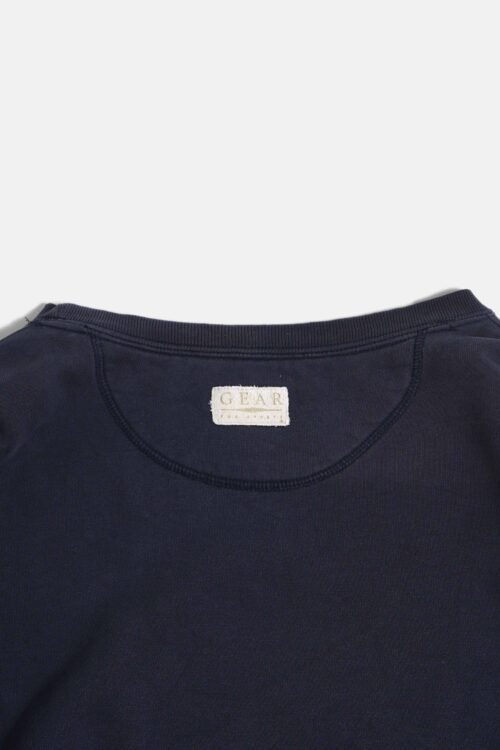 SUN FADE NAVY PRINTED SWEAT