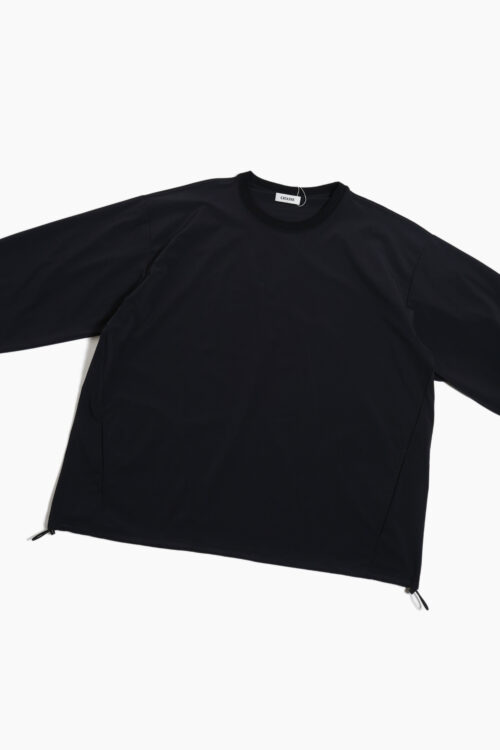 CODE LONG SLEEVE T BLACK