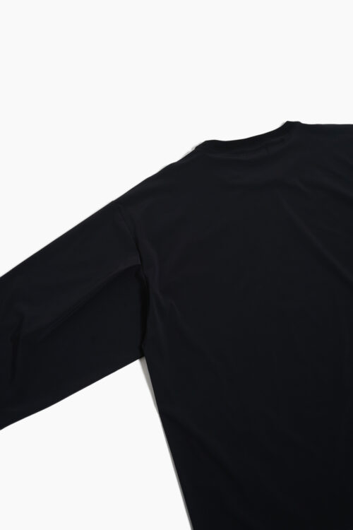 CODE LONG SLEEVE T BLACK