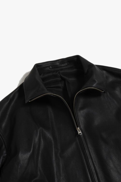 LEATHER RIDERS JACKET - FULL GRAIN LEATHER - 