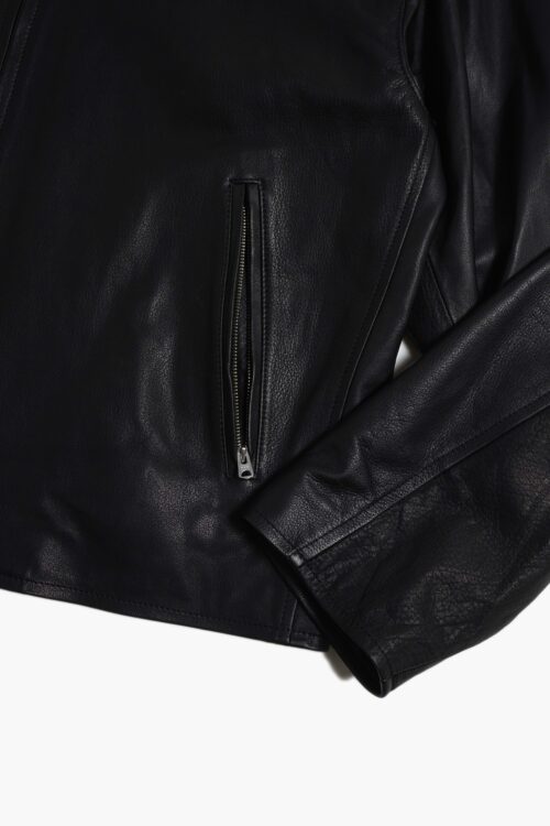 LEATHER RIDERS JACKET - FULL GRAIN LEATHER - 