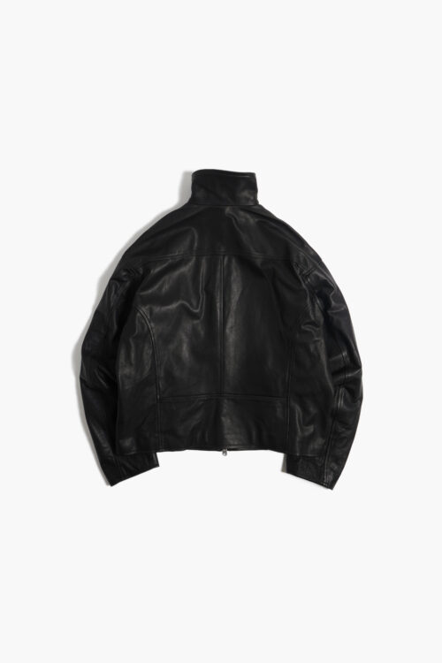 LEATHER RIDERS JACKET - FULL GRAIN LEATHER - 