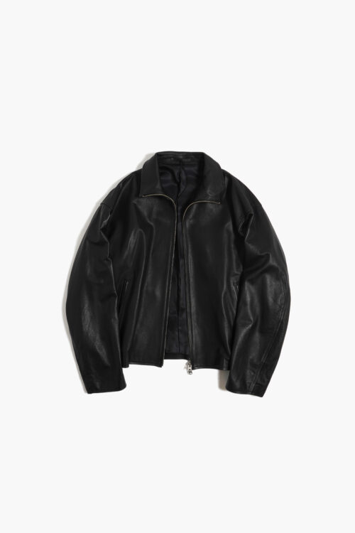 LEATHER RIDERS JACKET - FULL GRAIN LEATHER - 