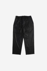 LEATHER STRAIGHT PANTS – FULL GRAIN LEATHER – | FUDGE UP NOTHING