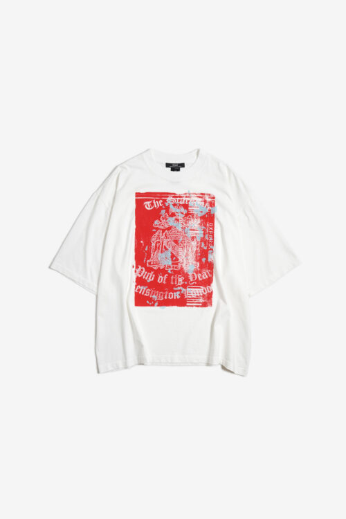 PIGMENT DROPSHOULDER T-SHIRT WHITE