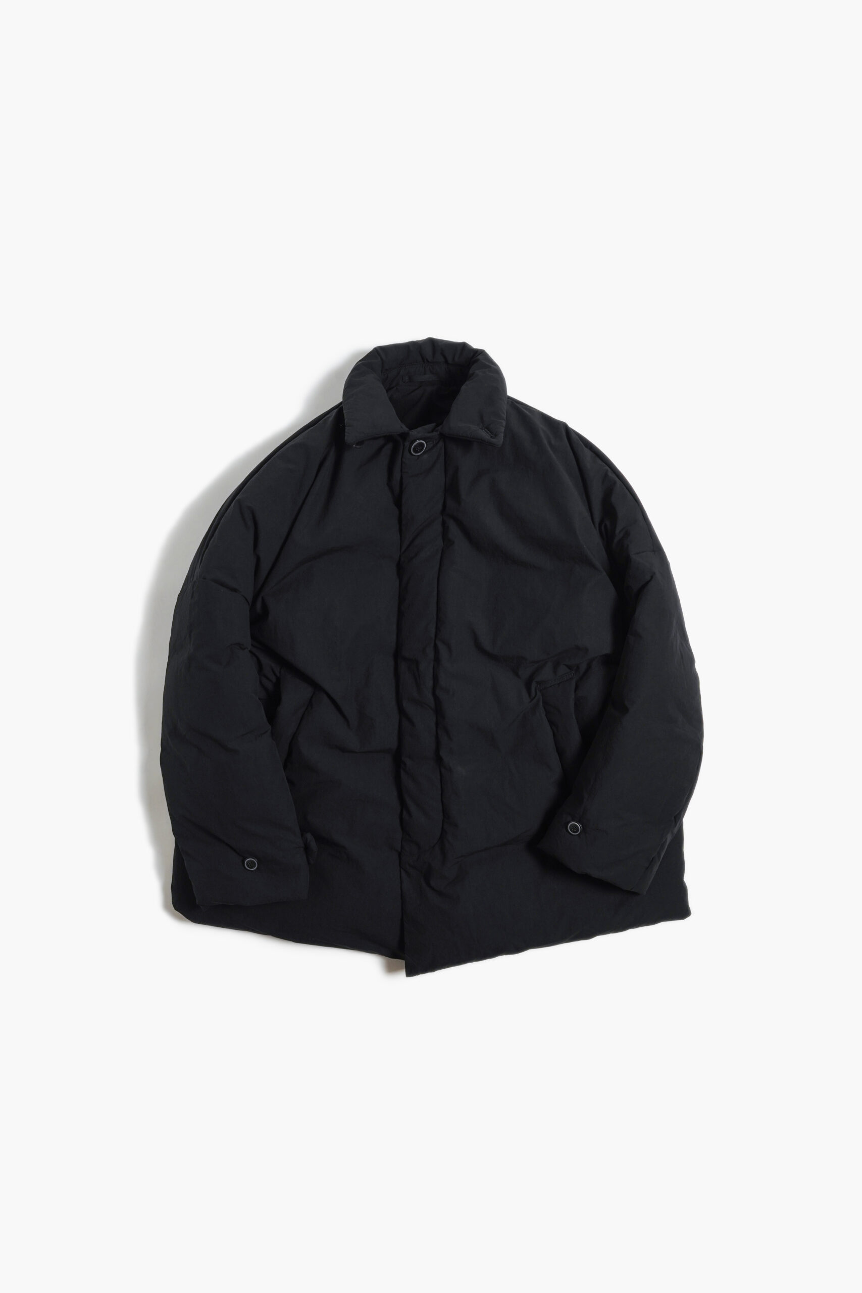 DOWN BIG JACKET COTTON TYPE BLACK 24AW