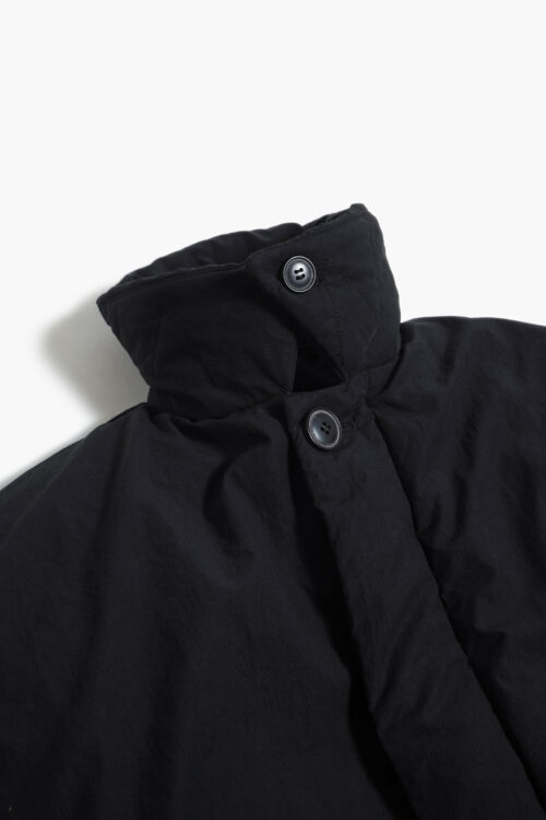 DOWN BIG JACKET COTTON TYPE BLACK 24AW