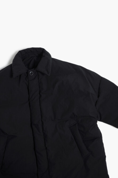 DOWN BIG JACKET COTTON TYPE BLACK 24AW