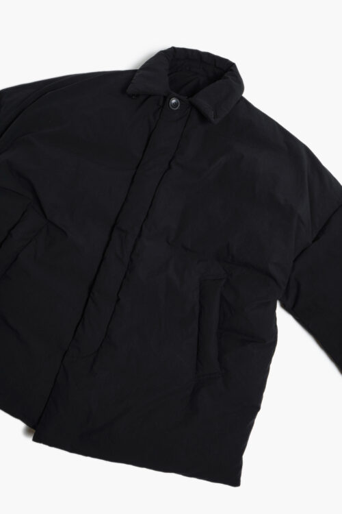 DOWN BIG JACKET COTTON TYPE BLACK 24AW