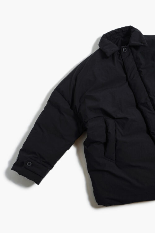 DOWN BIG JACKET COTTON TYPE BLACK 24AW