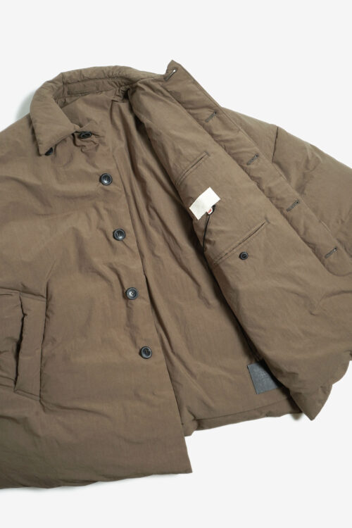 DOWN BIG JACKET COTTON TYPE GRAY 24AW