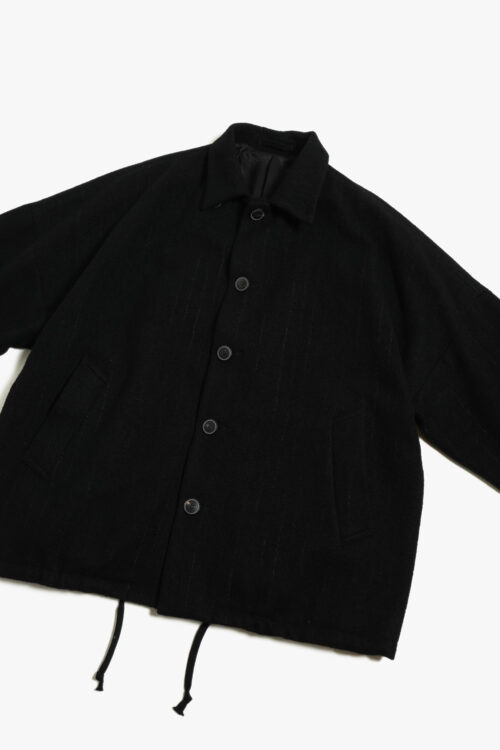 KASURI COACH JACKET BLACK