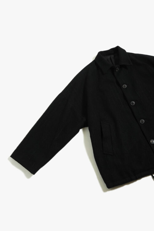 KASURI COACH JACKET BLACK