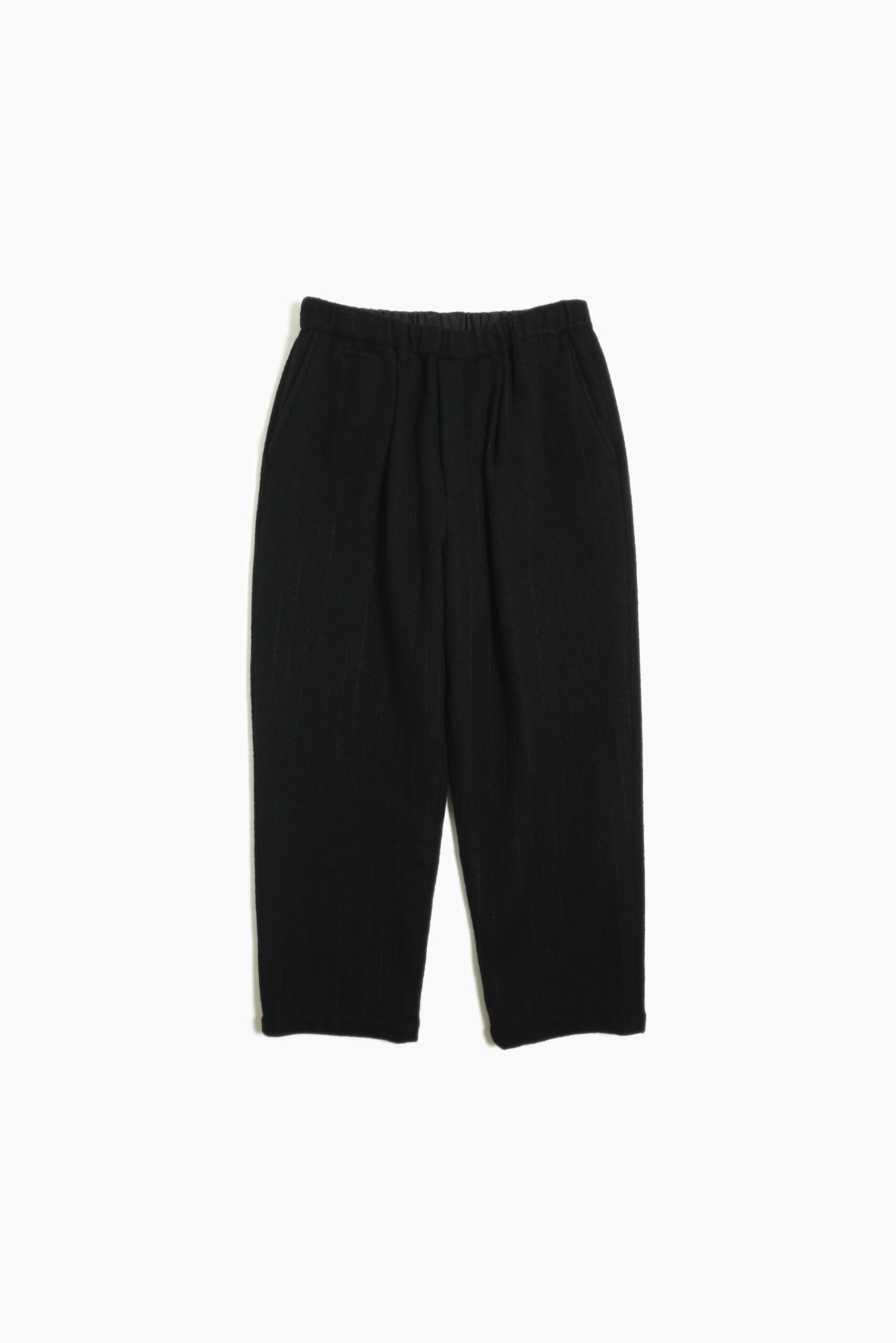 KASURI STRAIGHT PANTS BLACK