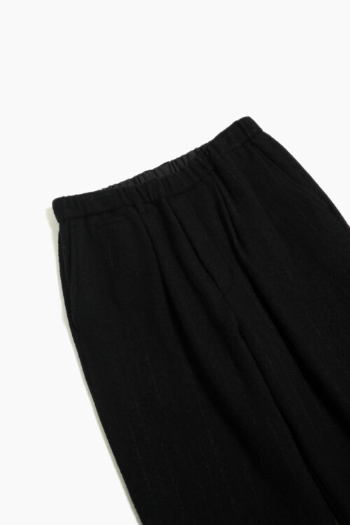 KASURI STRAIGHT PANTS BLACK