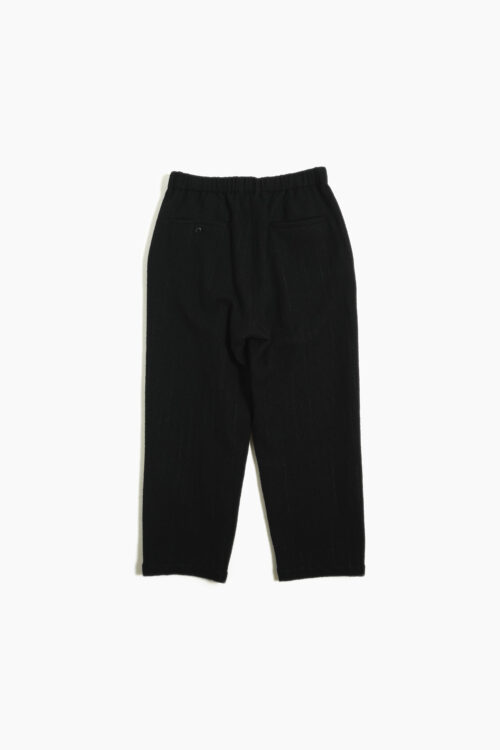 KASURI STRAIGHT PANTS BLACK