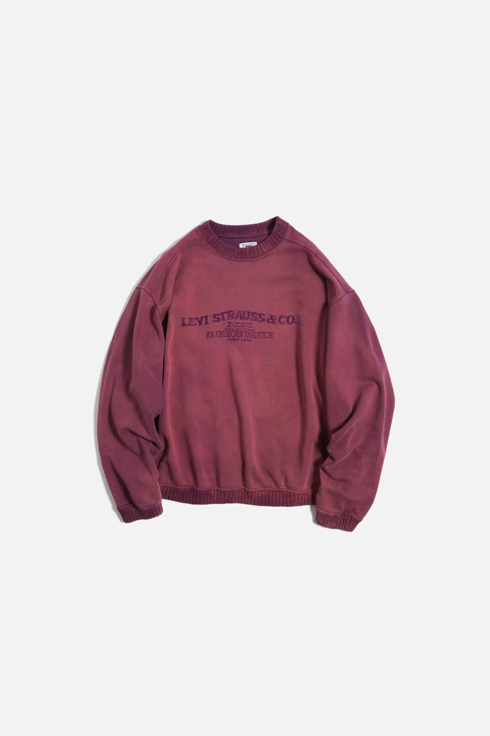 LEVI'S  PIGMENT DYE EMBROIDERY SWEAT