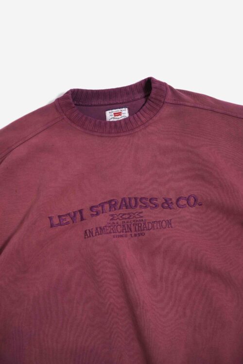 LEVI'S  PIGMENT DYE EMBROIDERY SWEAT