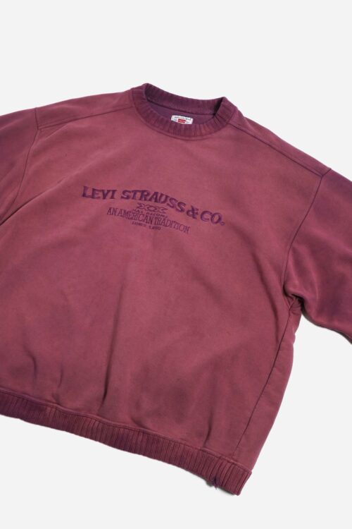 LEVI'S  PIGMENT DYE EMBROIDERY SWEAT