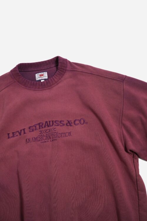 LEVI'S  PIGMENT DYE EMBROIDERY SWEAT