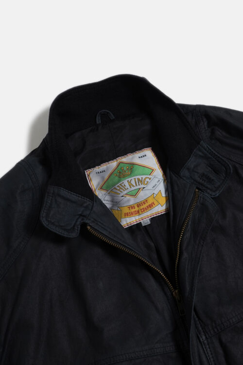 GENUINE LEATHER EURO BLOUSON  JACKET