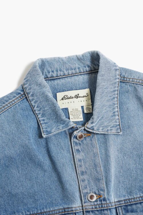 EDDIE BAUER WASHED DENIM JACKET