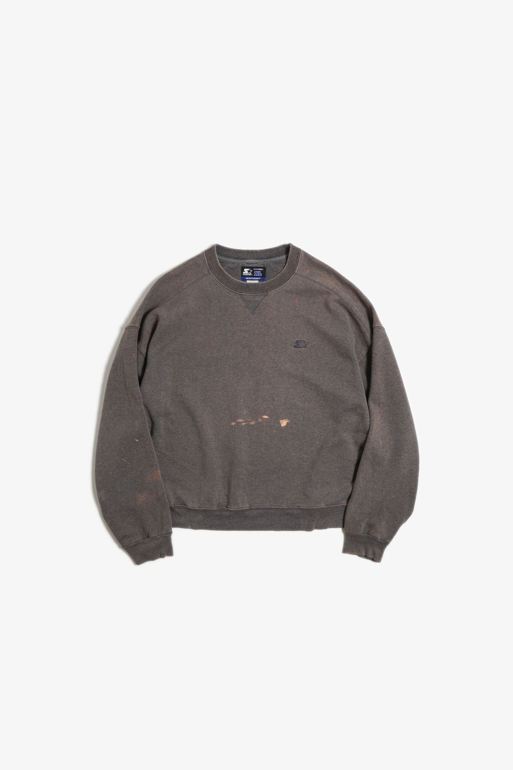 90'S STARTER DAMAGED SWEAT FADE BROWN