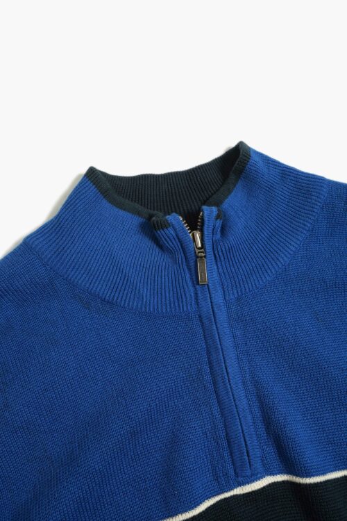 LL BEAN HALF ZIP COTTON PULLOVER