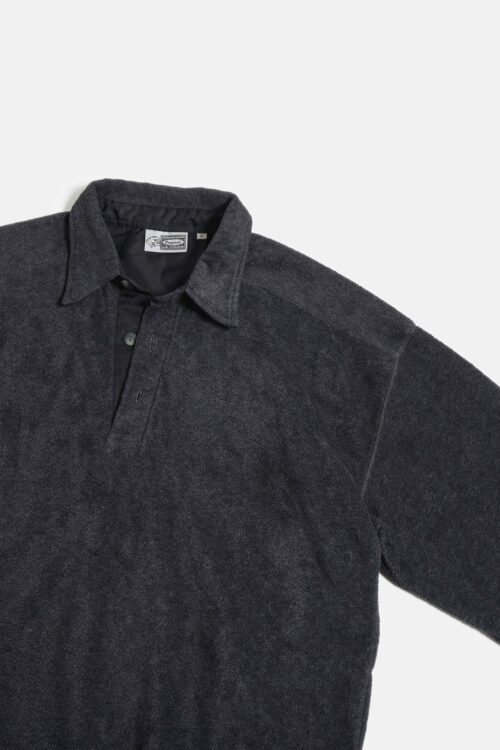 POLO DETAIL FLEECE PULLOVER