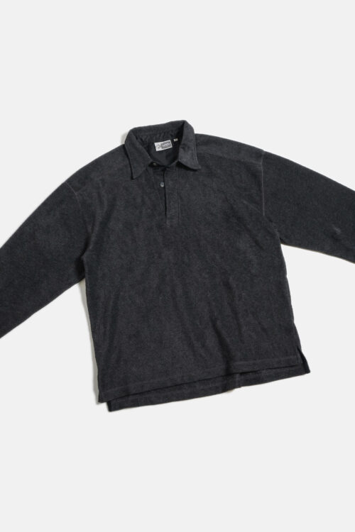 POLO DETAIL FLEECE PULLOVER