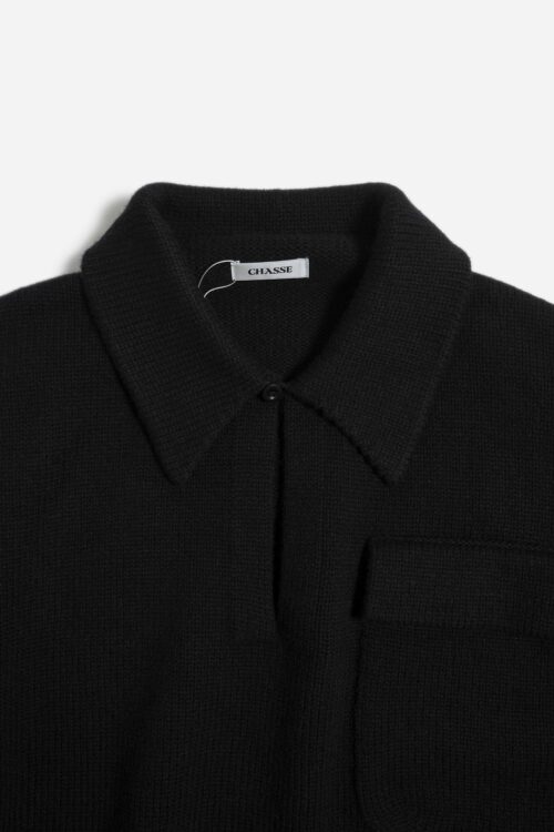 SKIPPER KNIT BLACK