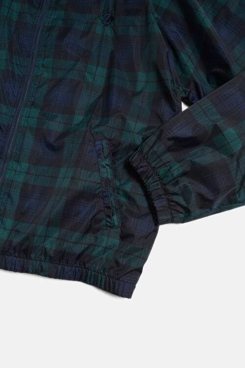 JERZEEZ CHECK PATTERN NYLON JACKET 